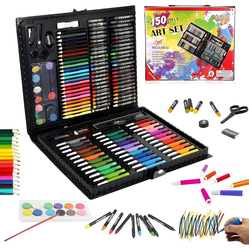  150 Pieces Art Set for Kids