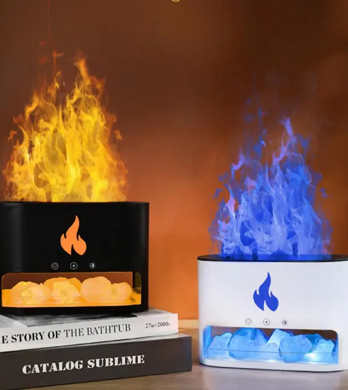 Aroma Diffuser Flame Humidifier