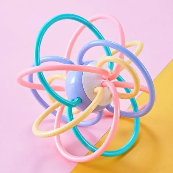 BABY RATTLE TEETHER BALL LOOPI TOY