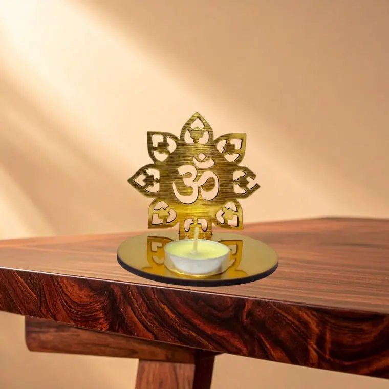 3D REFLECTION DIYA WOODEN