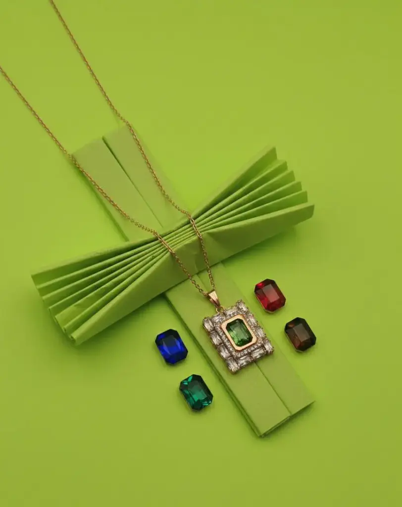 American Diamond Chain with Pendant