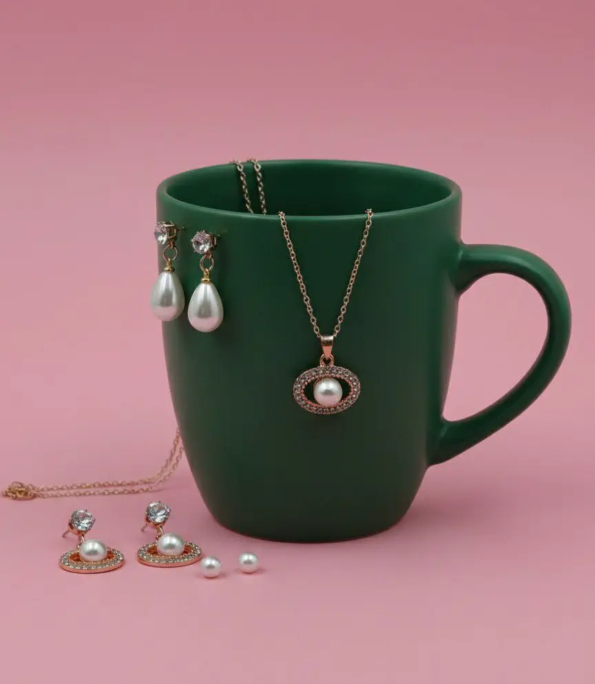 American Diamond Chain with Pendant